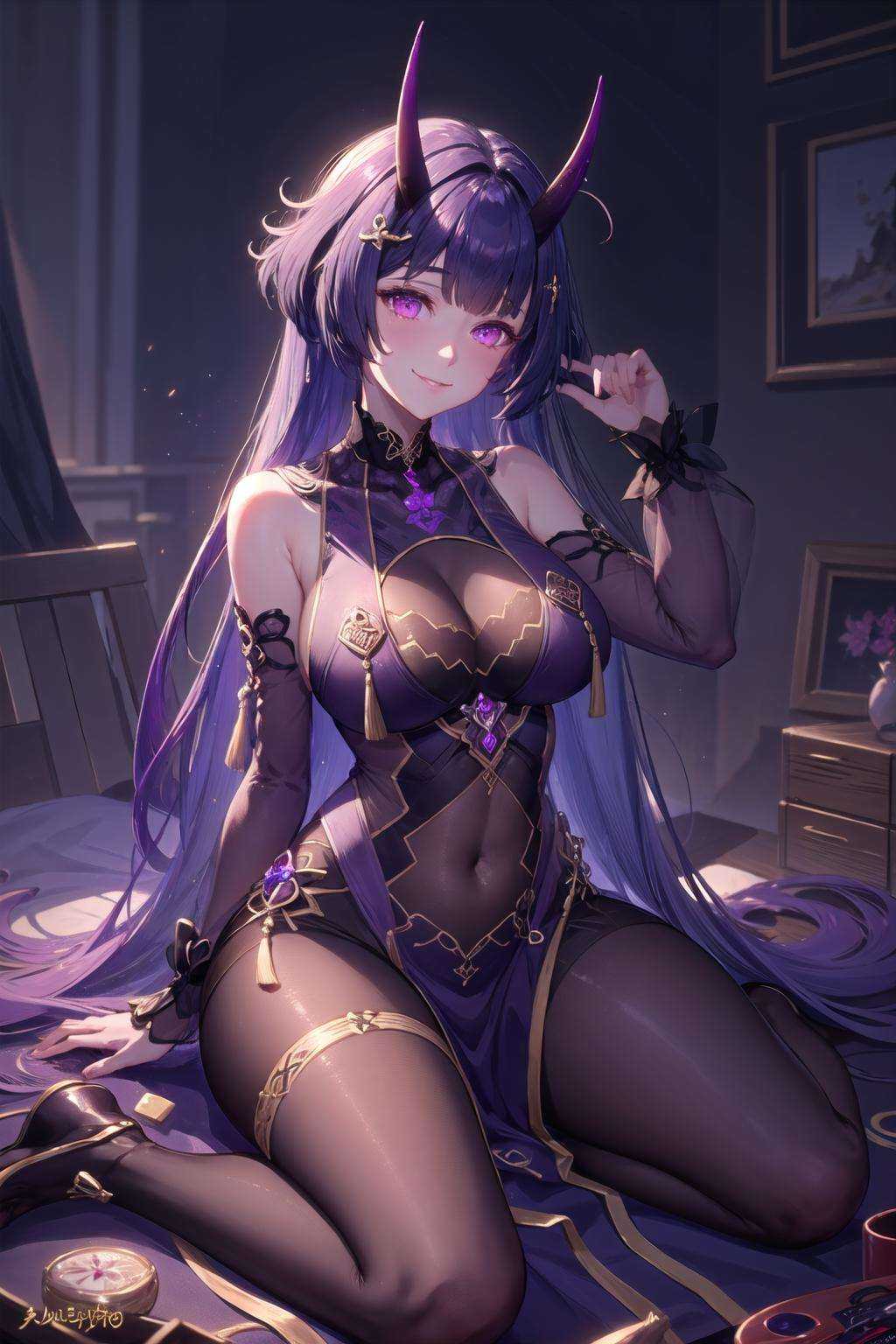 1girl,  solo,  light smile on Tensor.Art