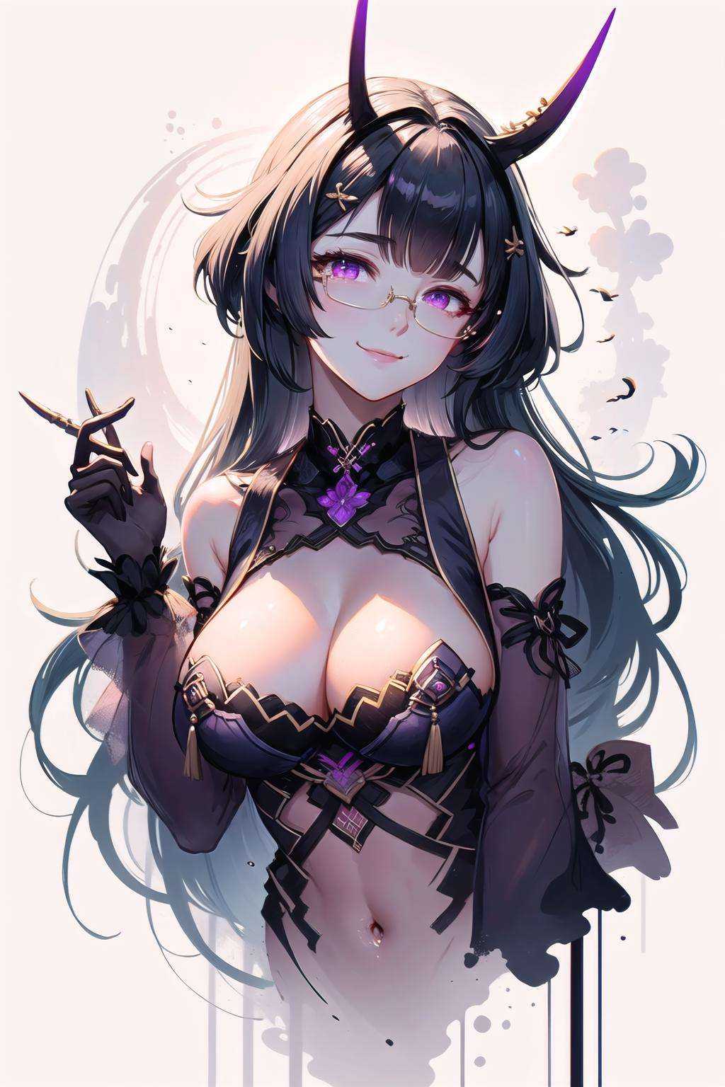 1girl,  solo,  light smile on Tensor.Art