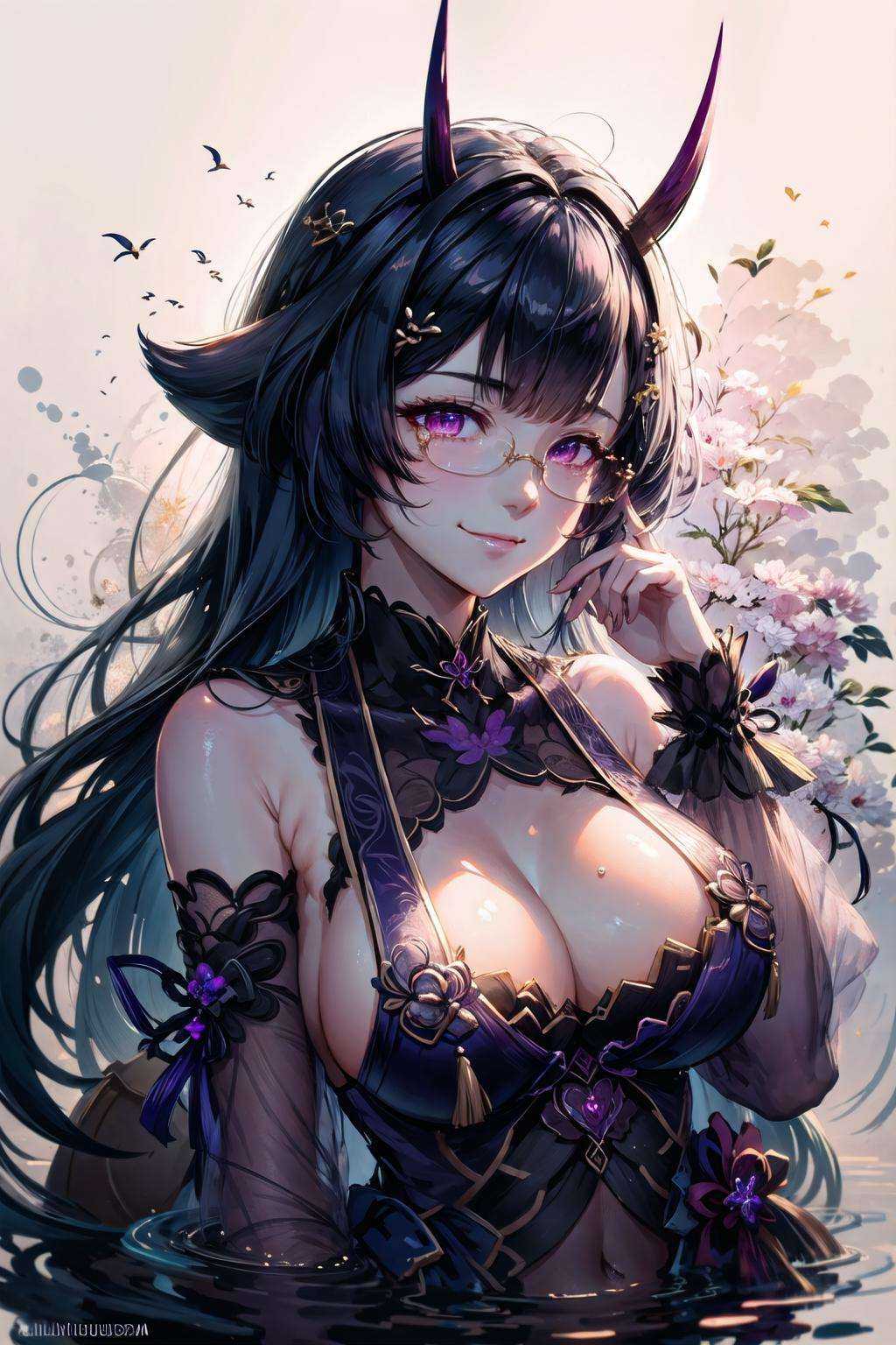 1girl,  solo,  light smile on Tensor.Art