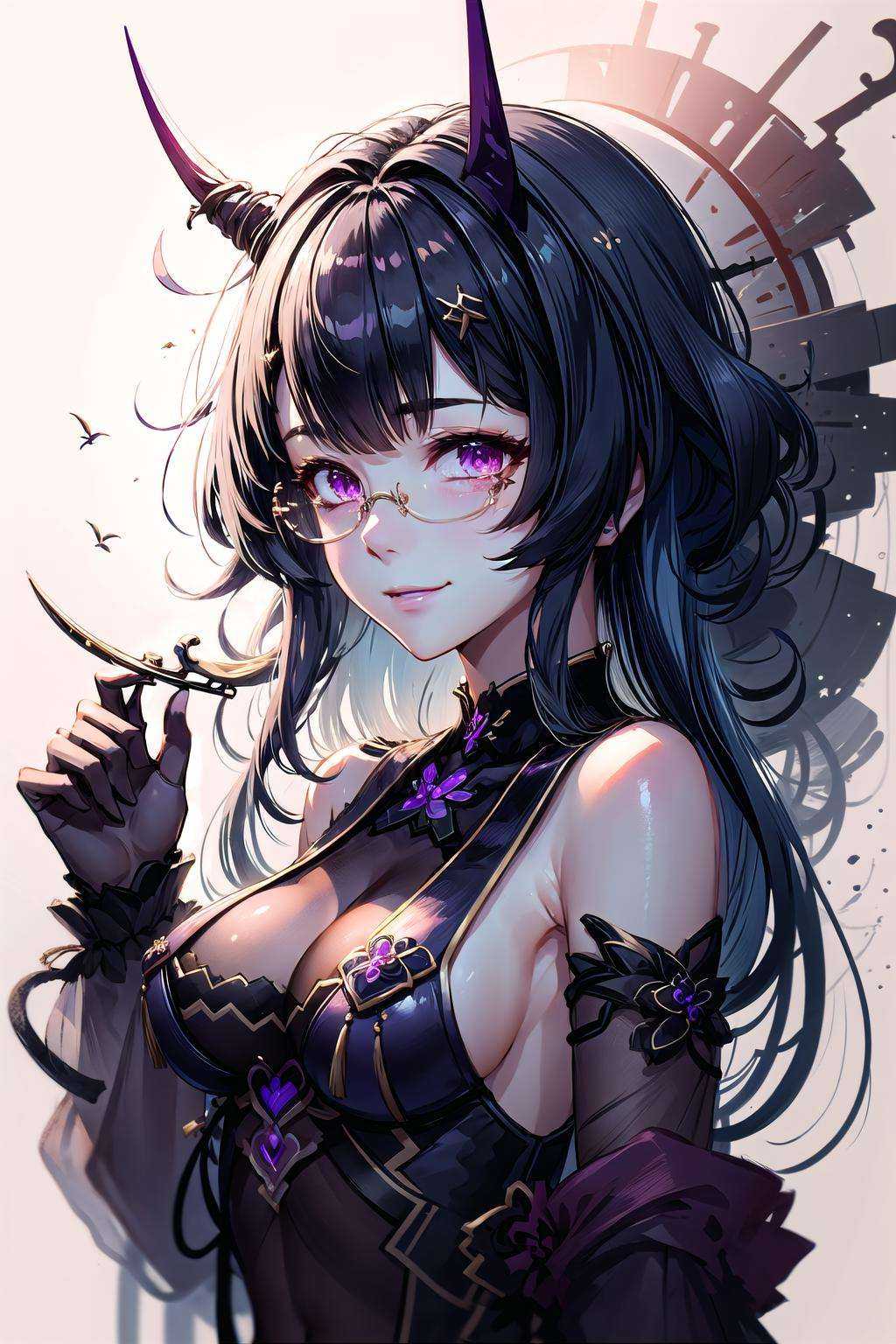 1girl,  solo,  light smile on Tensor.Art