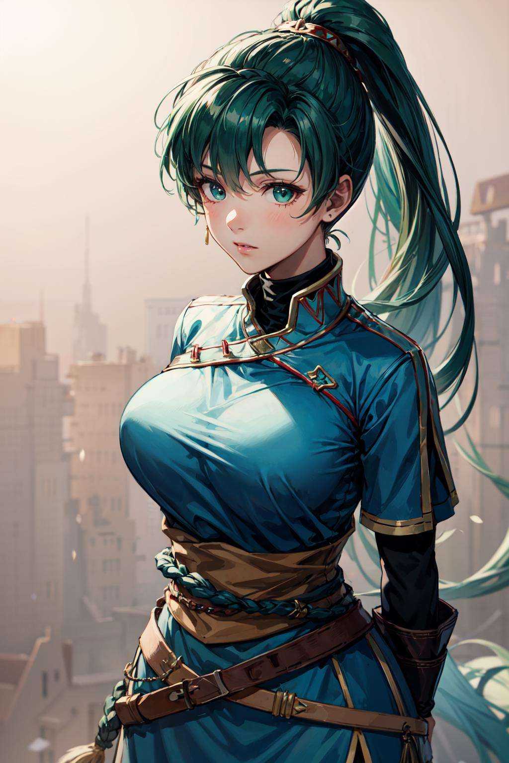 lyn_(fire_emblem),  1girl,  solo on Tensor.Art