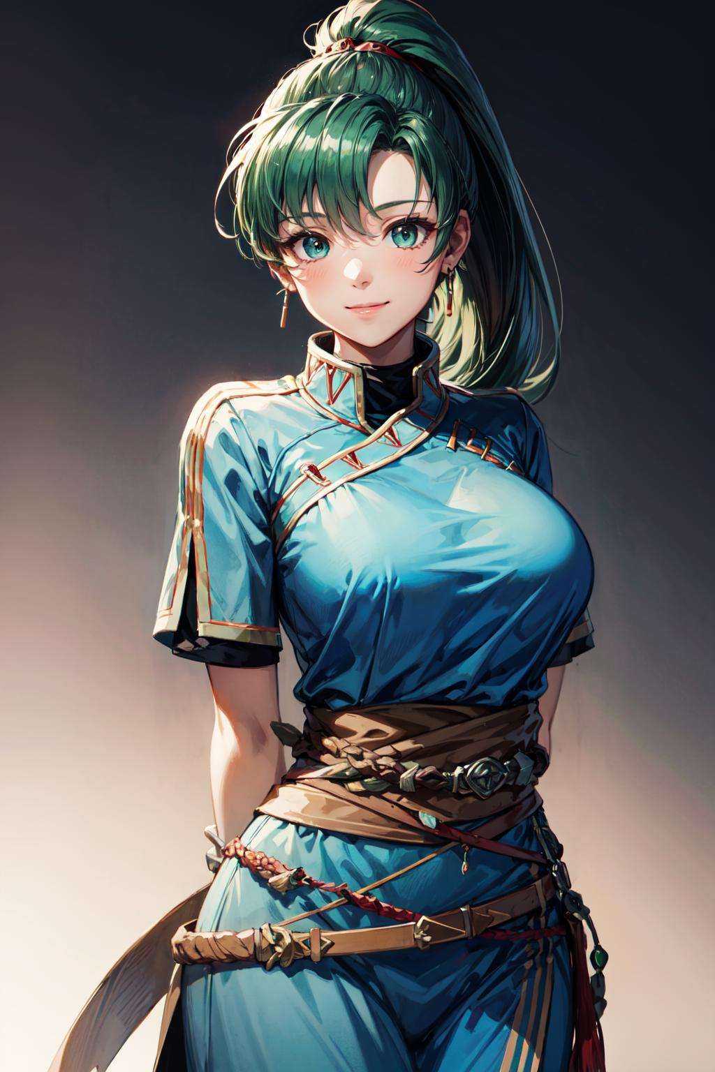 lyn_(fire_emblem),  1girl,  solo on Tensor.Art