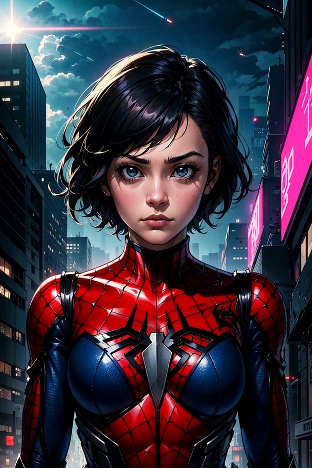 1girl,  asian girl,  peni parker on Tensor.Art