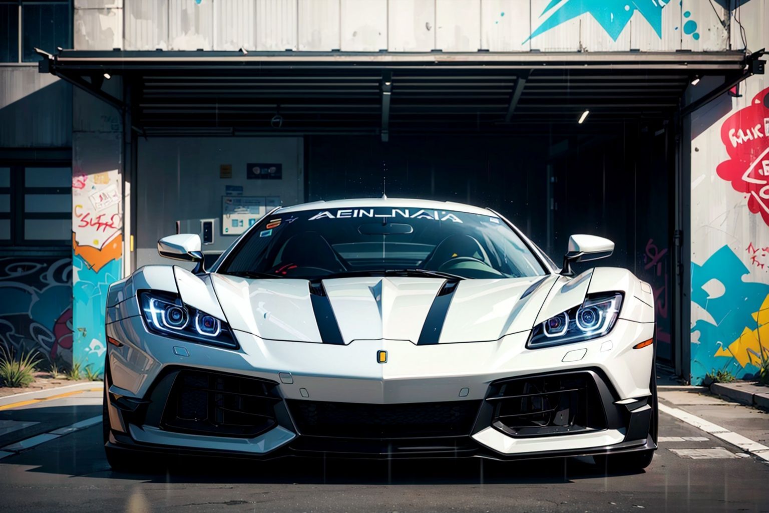 (digital artwork),  Super car,  wide body kit on Tensor.Art