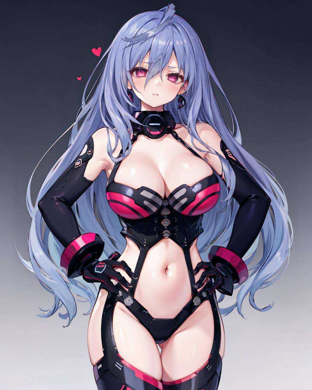 1girl,  solo,  huge breasts on Tensor.Art
