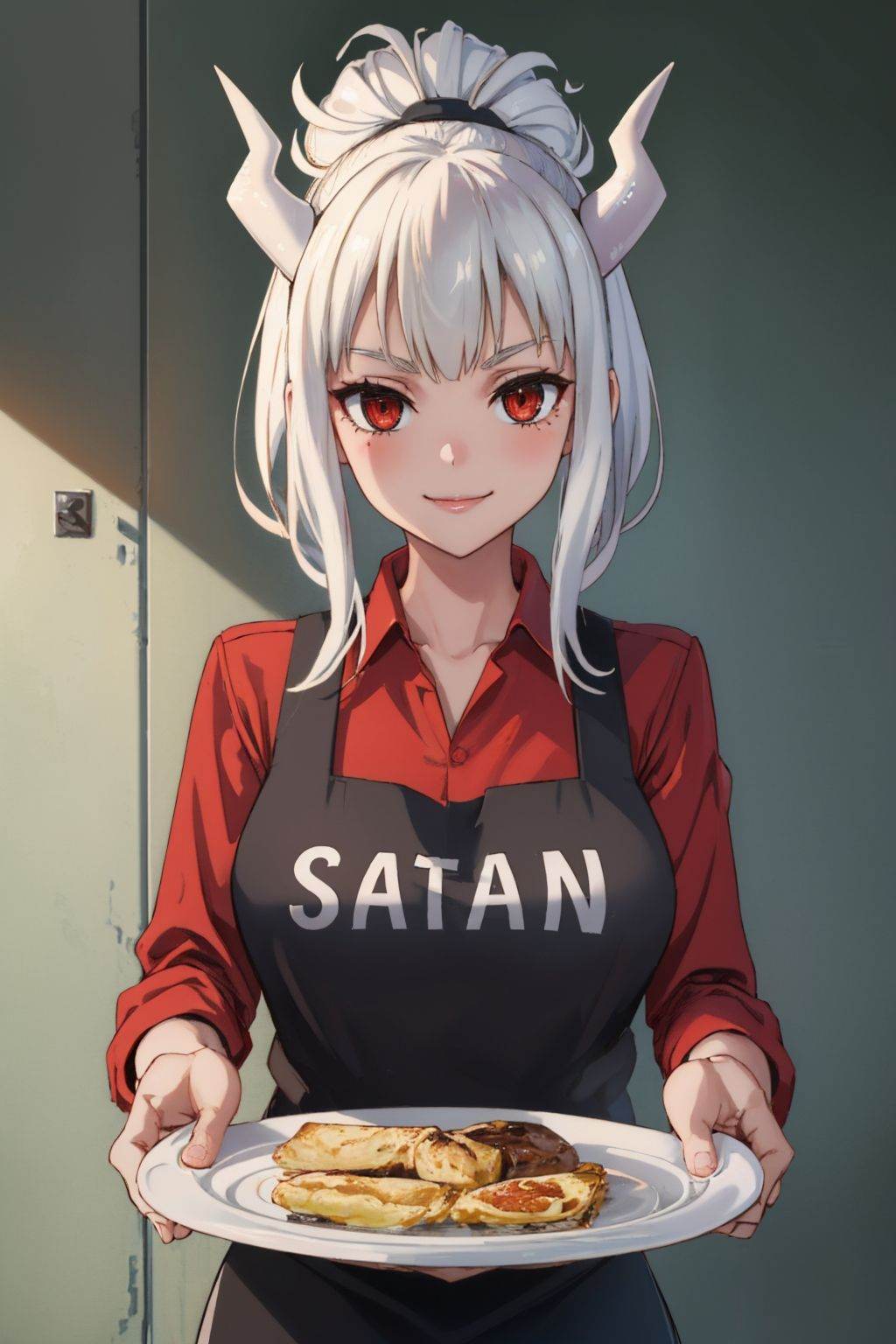 solo,  1girl,  luciferapron on Tensor.Art