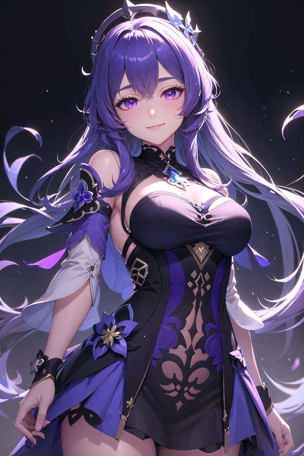 1girl,  solo,  light smile on Tensor.Art