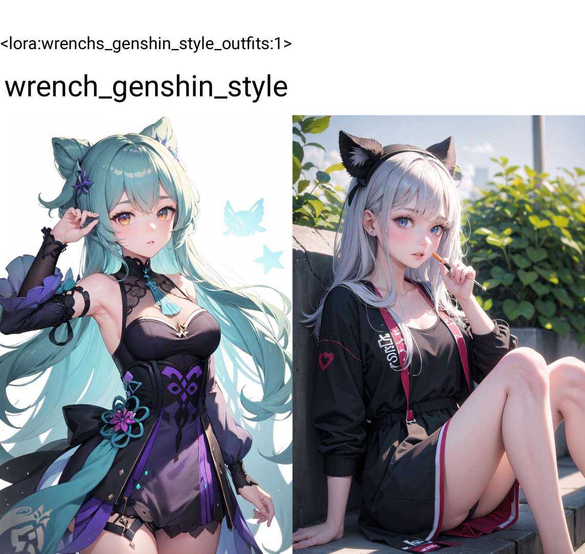 wrench_genshin_style on Tensor.Art
