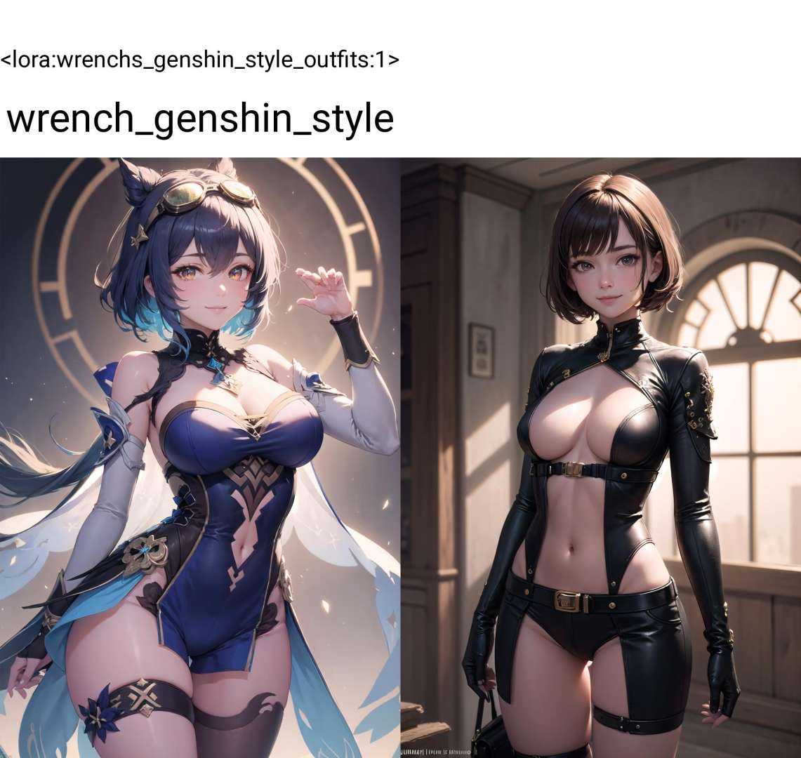 1girl,  solo,  light smile on Tensor.Art