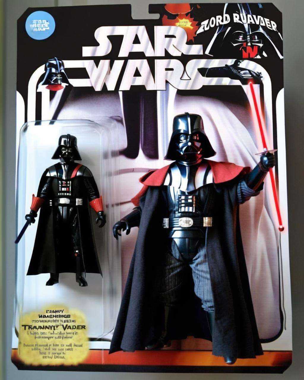 ZorroVader: Mixing Zorro and Darth Vader,  this figure is a swashbuckling Sith Lord with a penchant for dueling:0.5 and ty...