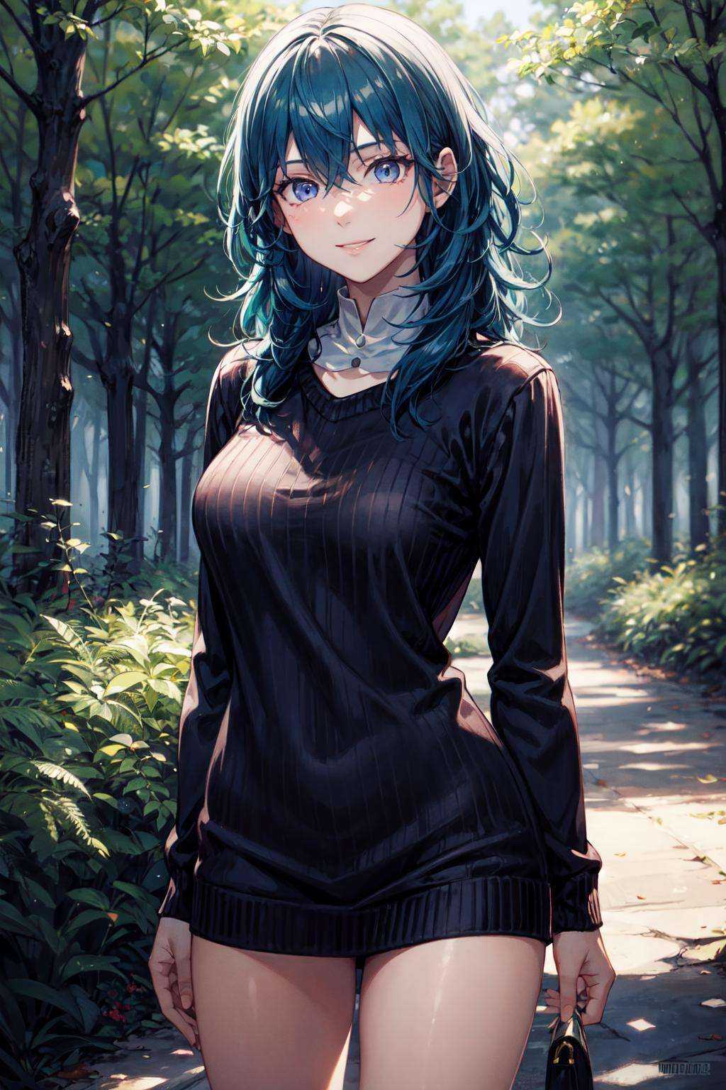 byleth ,  1girl,  solo on Tensor.Art