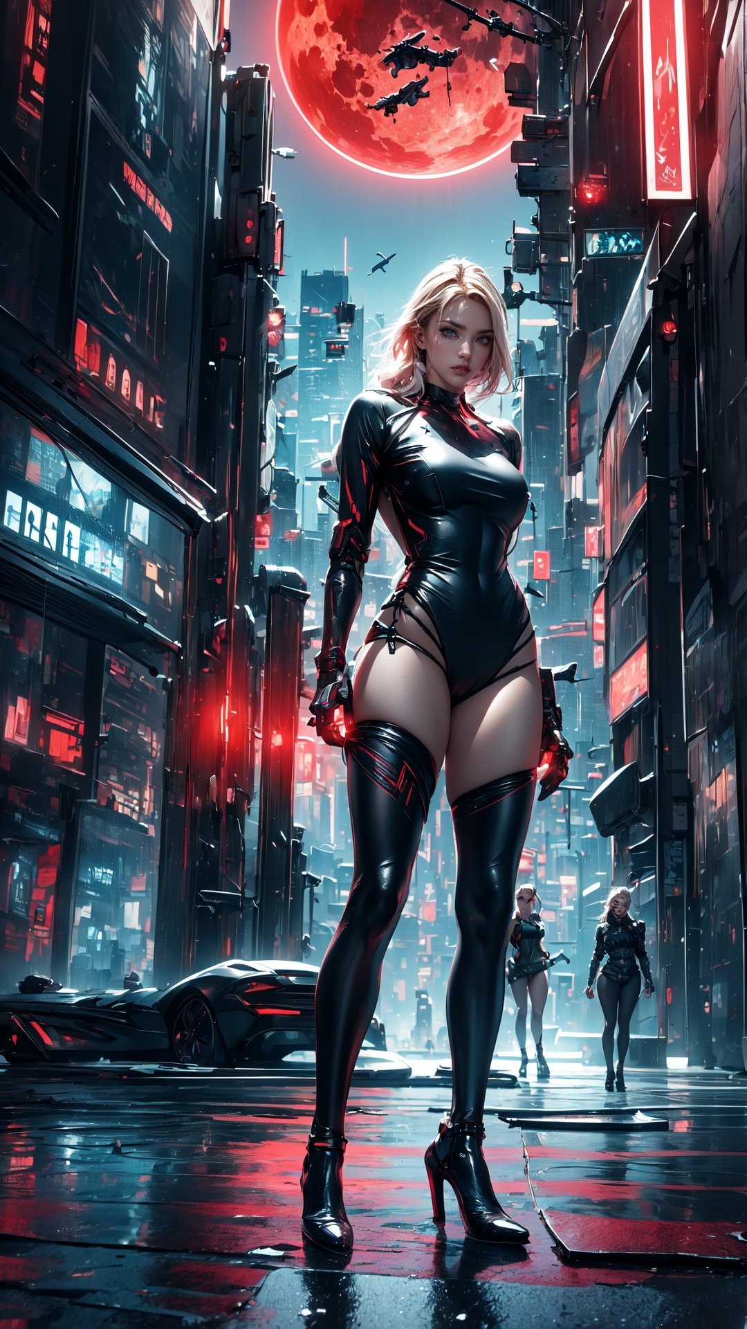 High detailed ,  2 female standing side by side ,  uniform on Tensor.Art