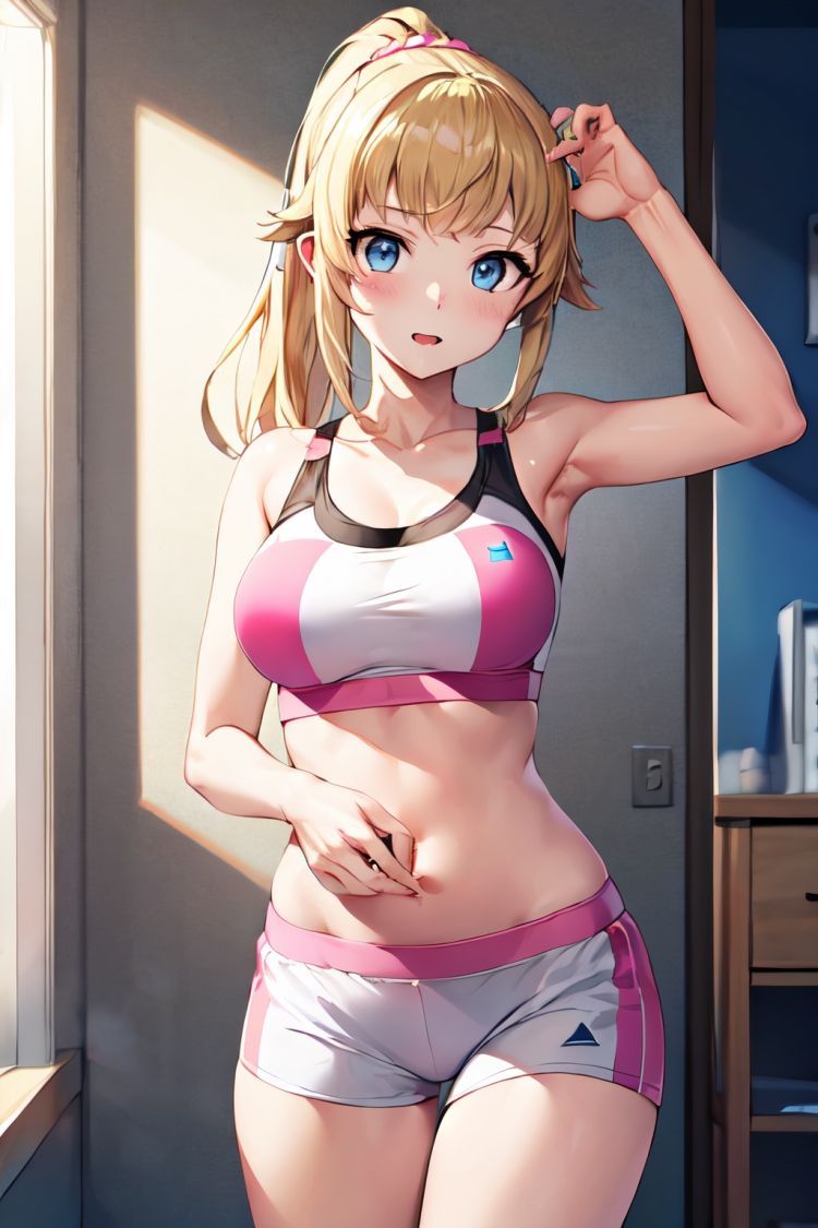Fumina Hoshino/ ホシノ・フミナ  Gundam Build Fighters Try by Silrow on Tensor.Art