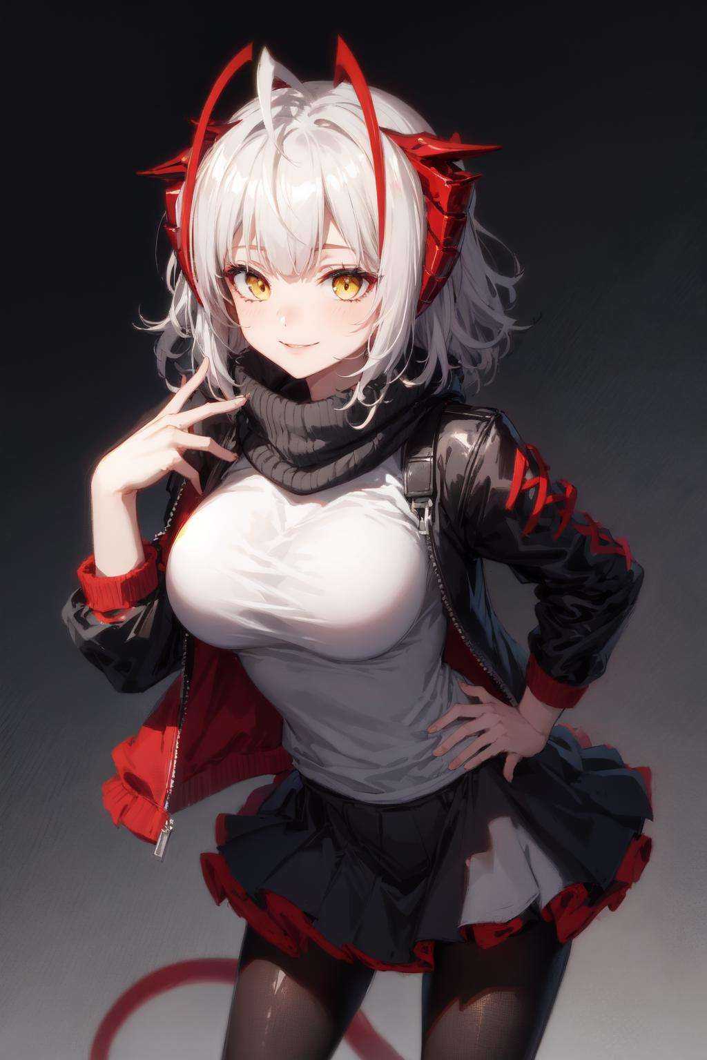 1girl,  yellow eyes,  short hair on Tensor.Art
