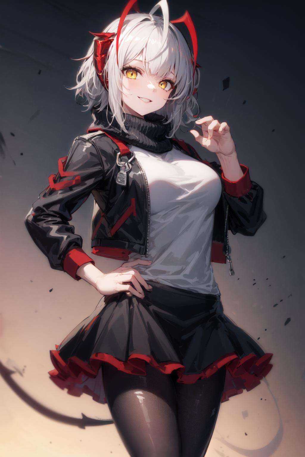 1girl,  yellow eyes,  short hair on Tensor.Art