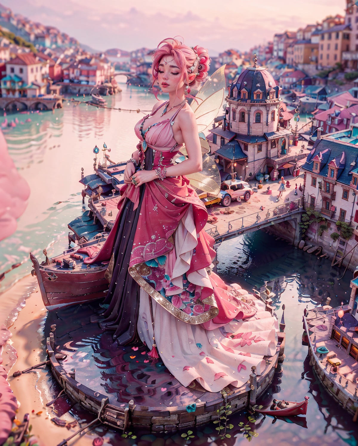 (((Fairy))),  Story,  (fishing) on Tensor.Art