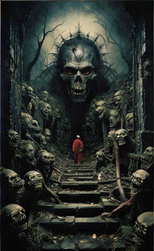 jiangchen,diyu,horror (theme)