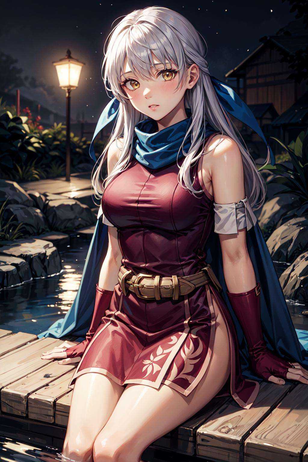 micaiah_(fire_emblem),  1girl,  yellow eyes on Tensor.Art