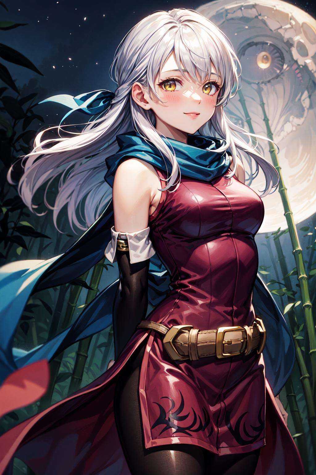 micaiah_(fire_emblem),  1girl,  yellow eyes on Tensor.Art