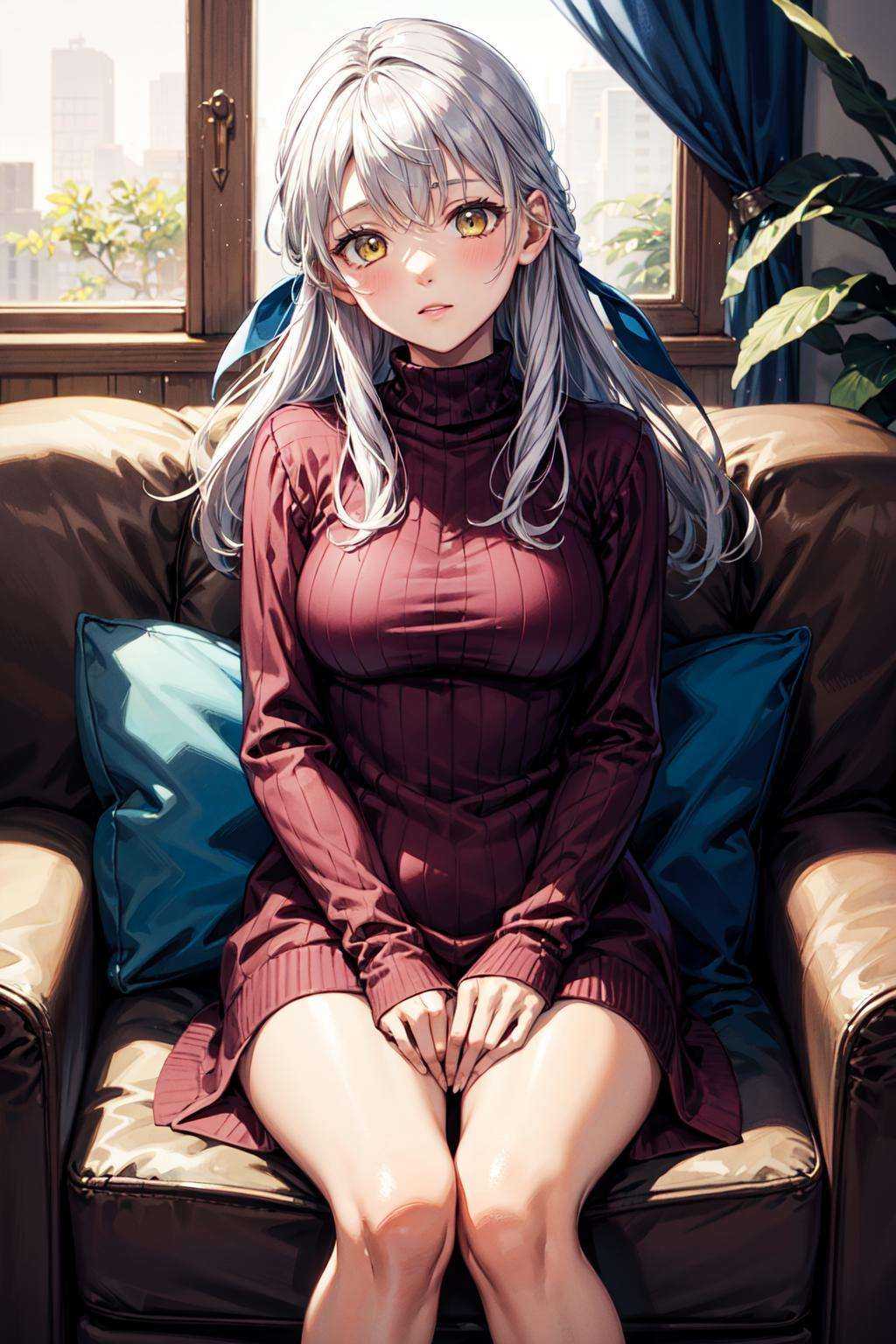 micaiah_(fire_emblem),  1girl,  yellow eyes on Tensor.Art