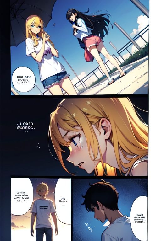 manwha,  loli,  short_shirt by yeah.Ai on Tensor.Art