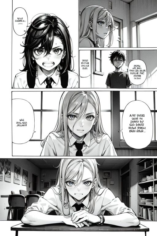 manga,  manwha,  1girl by yeah.Ai on Tensor.Art