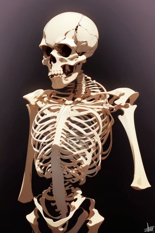 incredibly absurdres,absurdres,realistic,no humans,<lora:human skeleton:0.8>,human skeleton