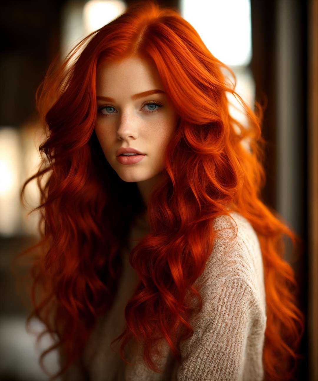redhead on Tensor.Art