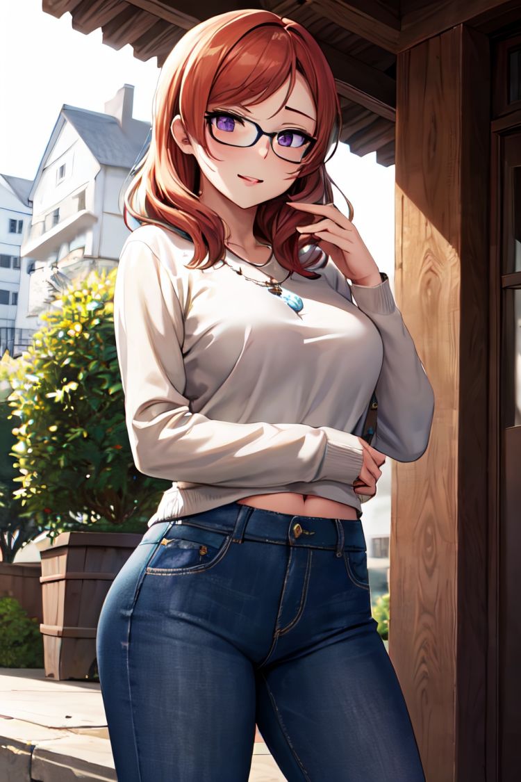 Maki Nishikino/ 西木野真姫| Love Live! by Silrow on Tensor.Art