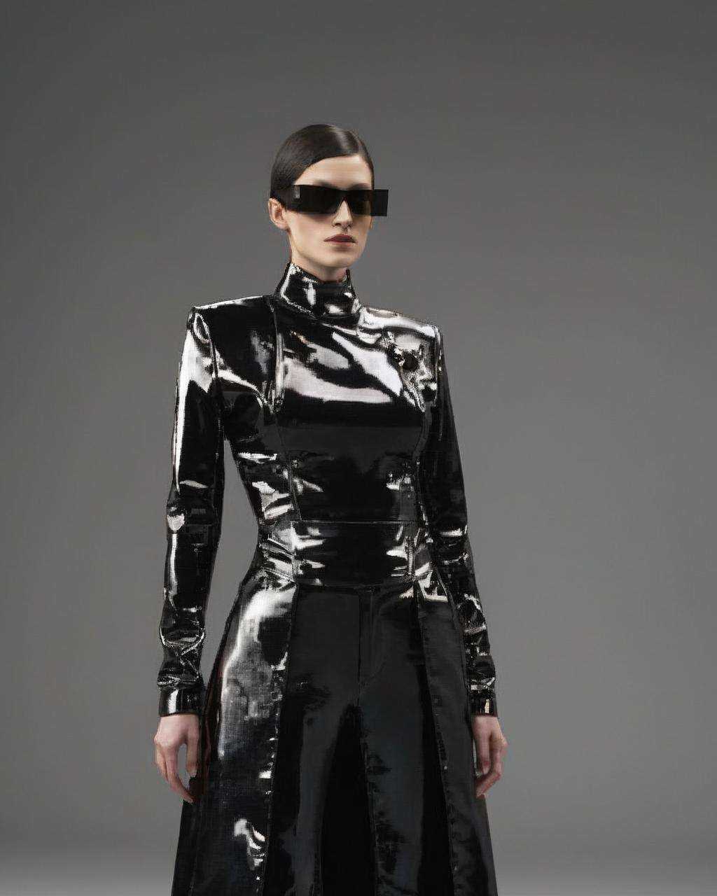 post-human posh:0.4,  virtual rebel:0.3,  glitched chic:0.3 on Tensor.Art