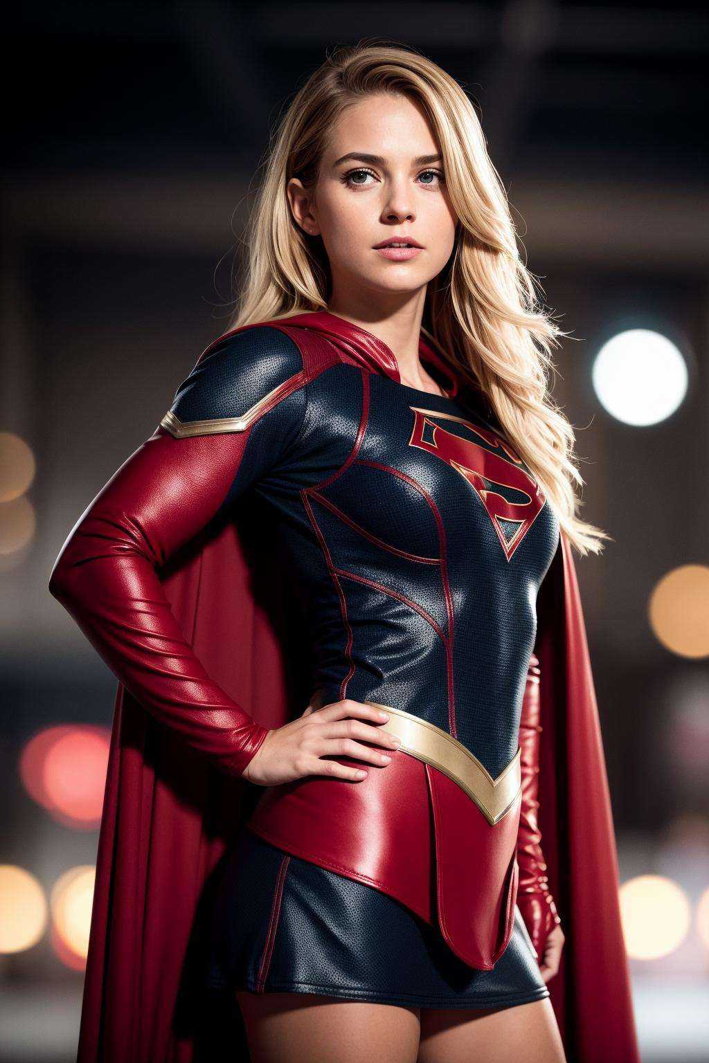 supergirl,  costume,  hero on Tensor.Art