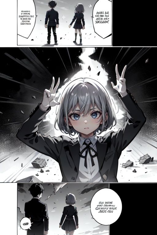 manga,  loli,  1girl on Tensor.Art