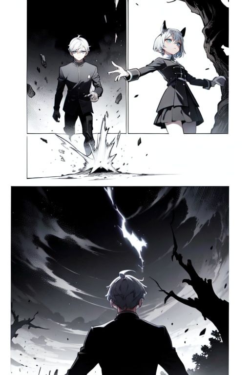 manga,  loli,  1girl on Tensor.Art