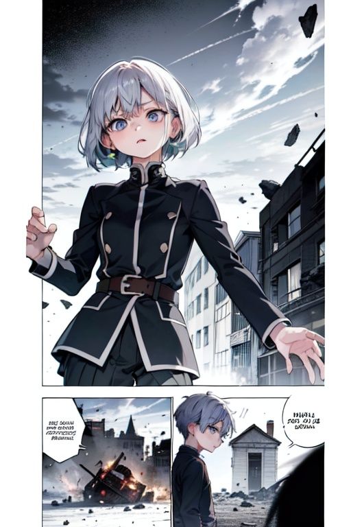 manga,  loli,  1girl on Tensor.Art
