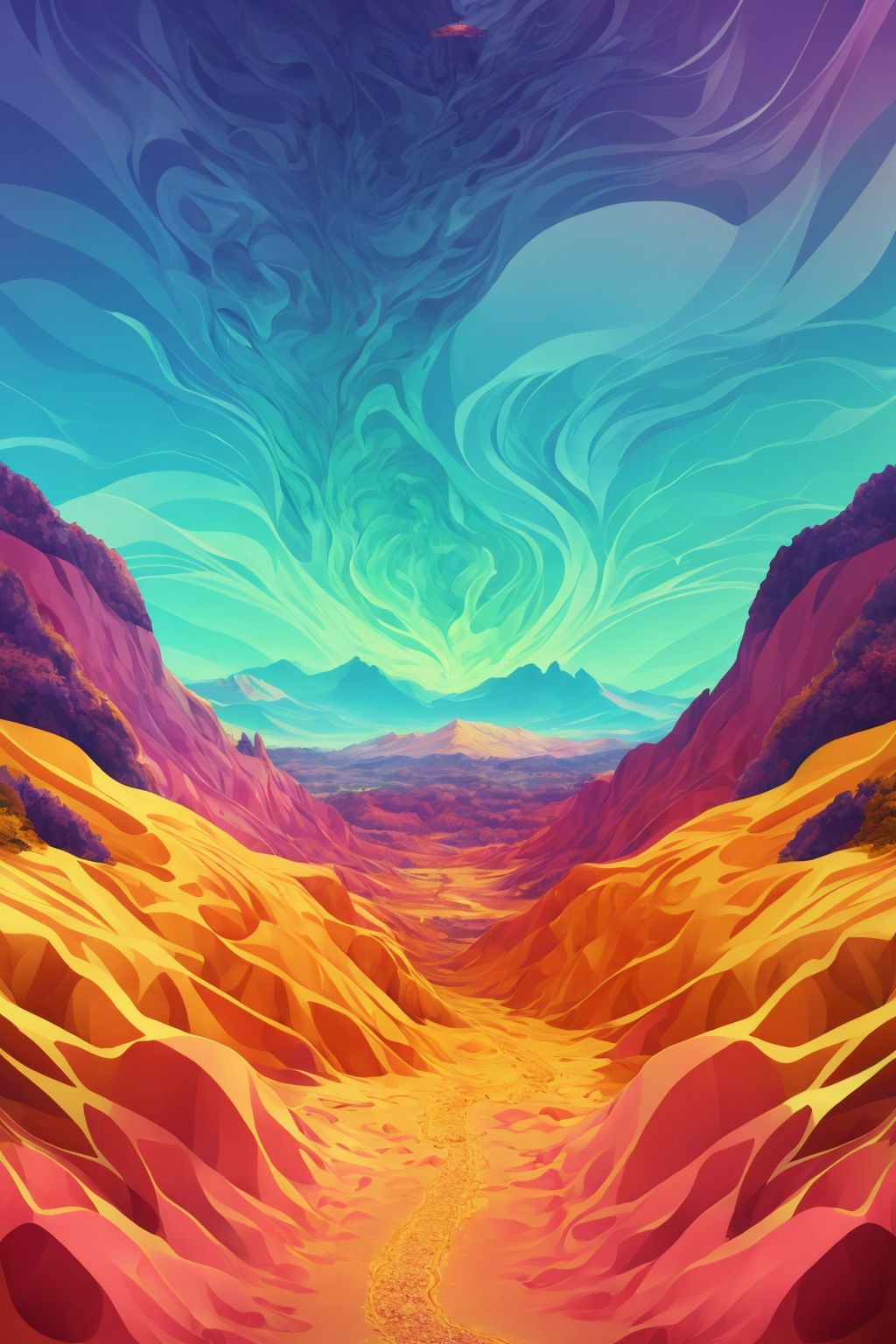 wallpaper,  background,  scenic landscape on Tensor.Art