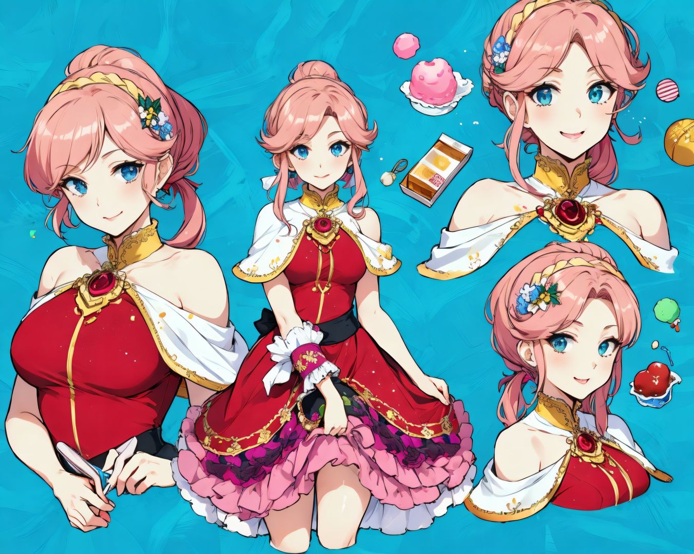 (Masterpiece,  Best Quality),  highres on Tensor.Art