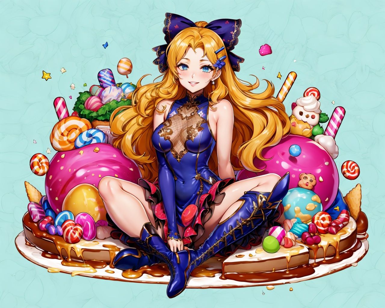 (Masterpiece,  Best Quality),  highres on Tensor.Art