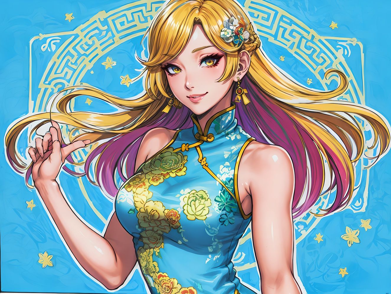 (Masterpiece,  Best Quality),  highres on Tensor.Art