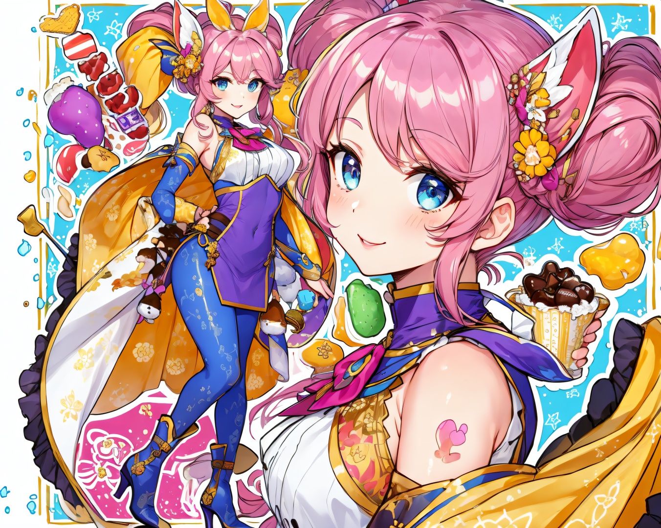 (Masterpiece,  Best Quality),  highres on Tensor.Art