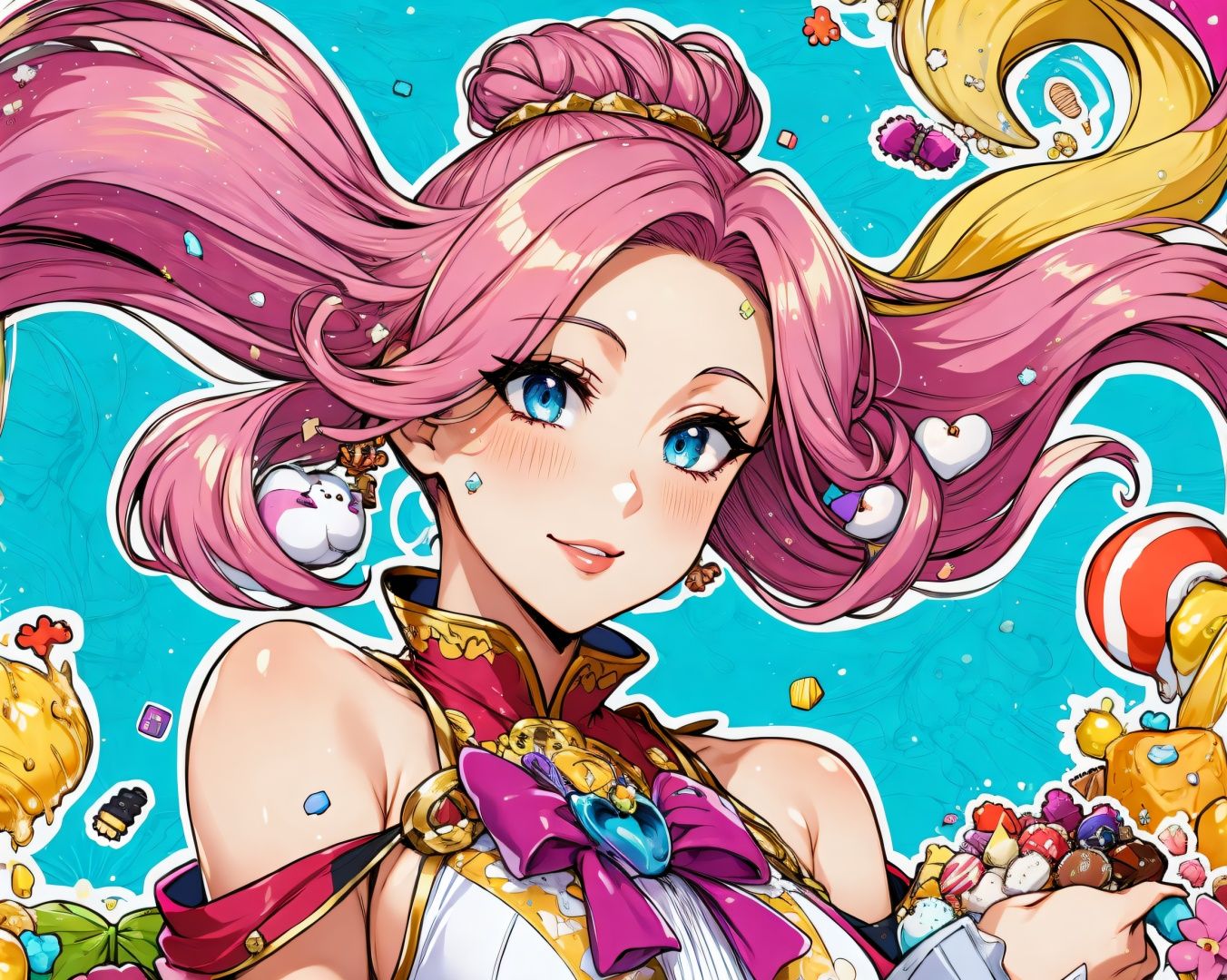 (Masterpiece,  Best Quality),  highres on Tensor.Art