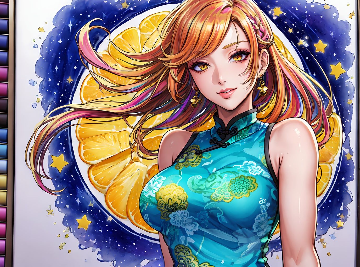 (Masterpiece,  Best Quality),  highres on Tensor.Art