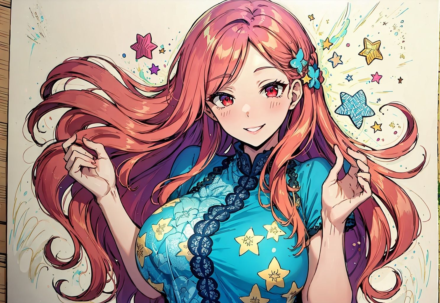 (Masterpiece,  Best Quality),  highres on Tensor.Art