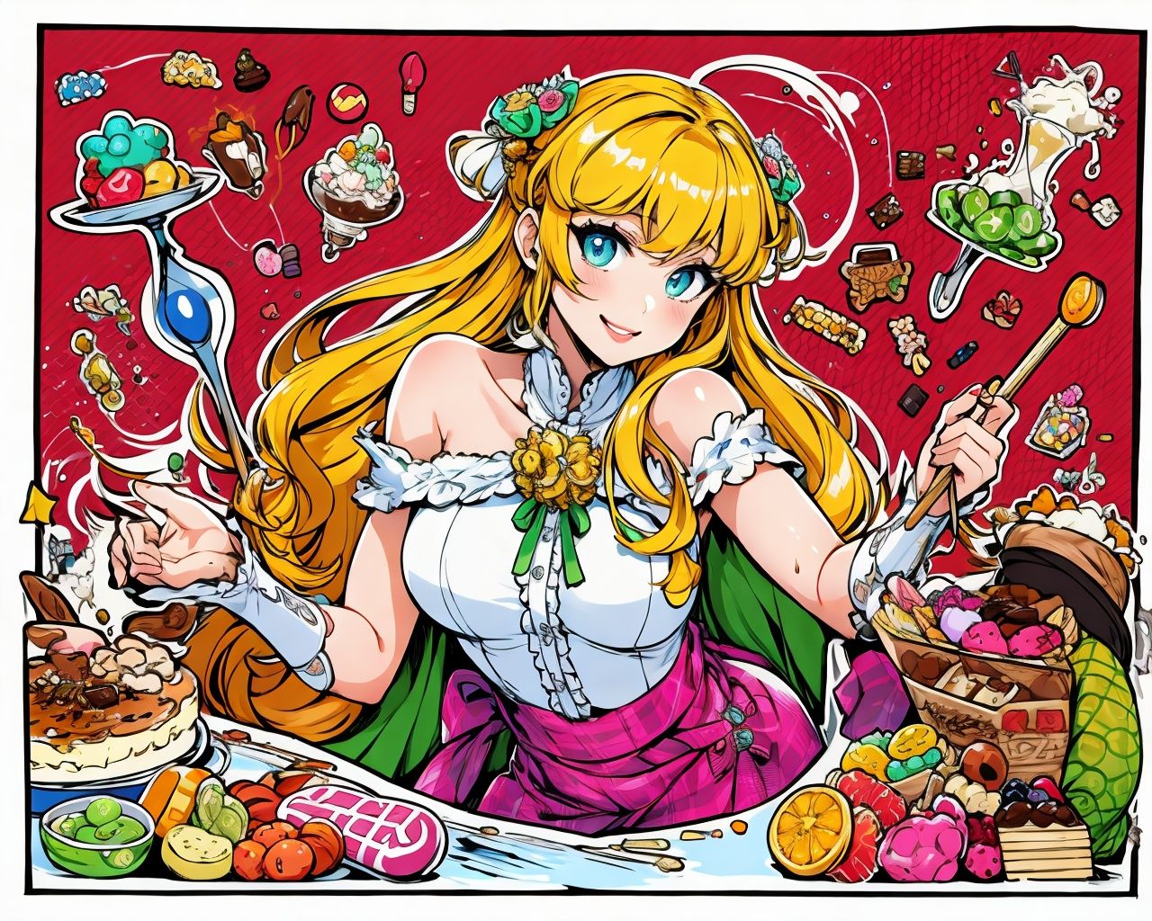 (Masterpiece,  Best Quality),  highres on Tensor.Art