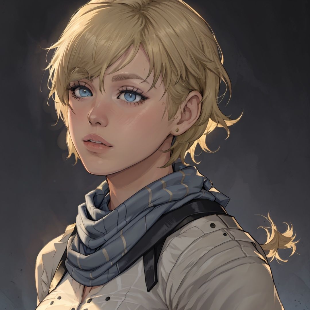 SherryRE,  solo,  blonde hair on Tensor.Art