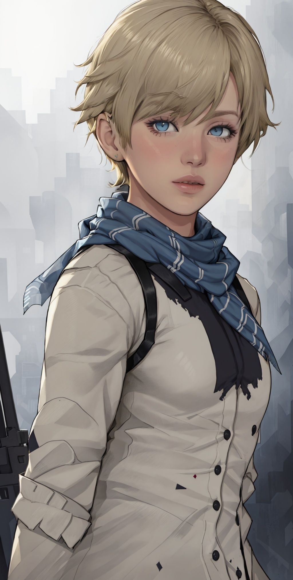 SherryRE,  solo,  blonde hair on Tensor.Art