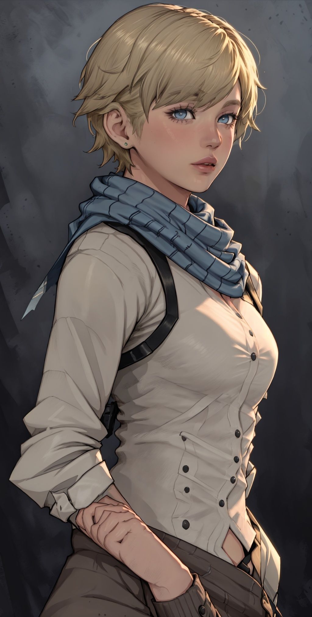SherryRE,  solo,  blonde hair on Tensor.Art