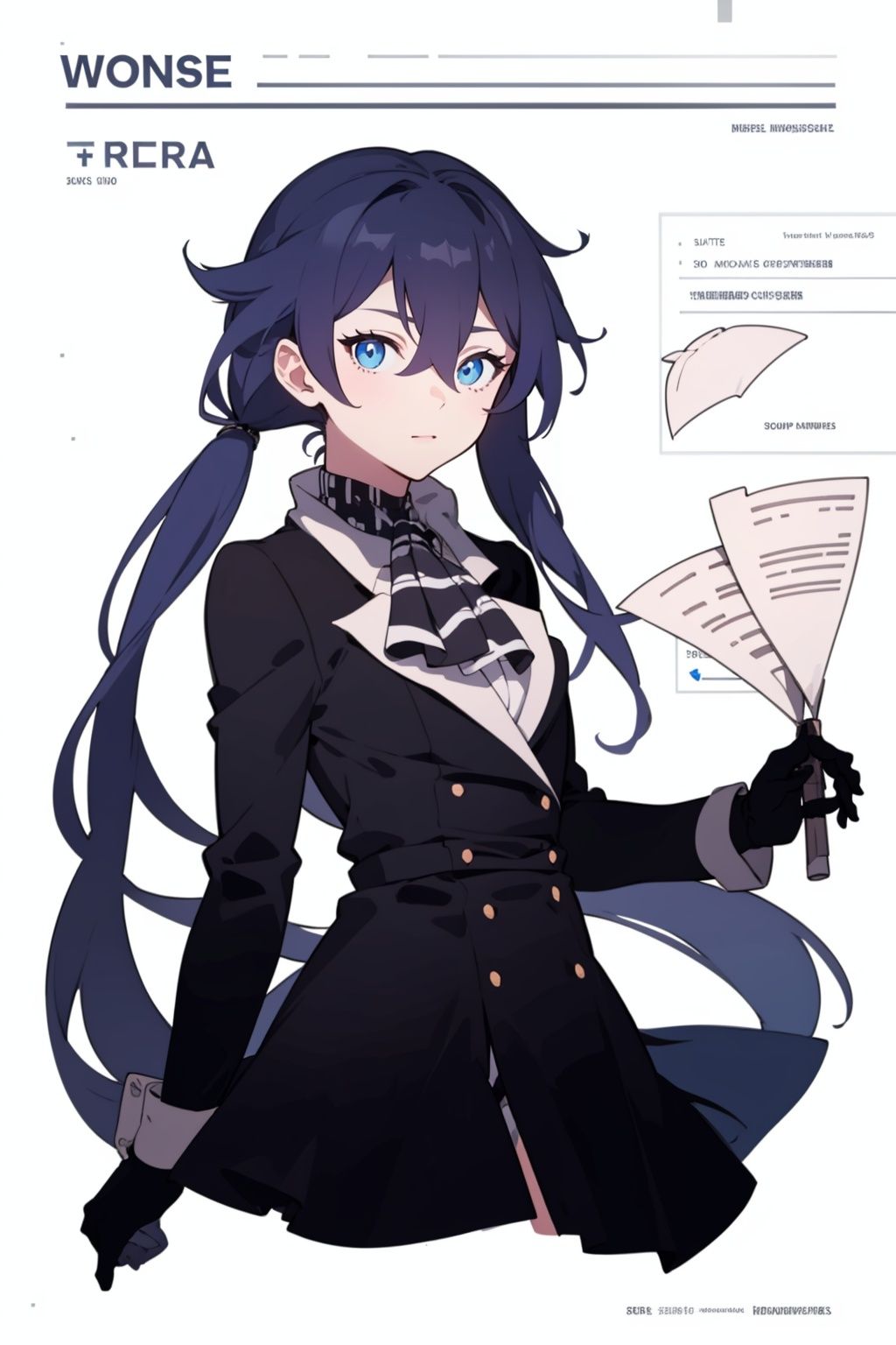 (masterpiece:1.3), (the best quality:1.2), (super fine illustrations:1.2), (Masterpiece), high quality, high detail,(white background:1.2), looking at viewer, (SOLO:1.4),outline,,simple background solo,fu_hua,1girl,blue_eyes,hair_between_eyes,