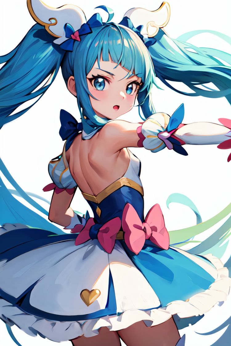 Sora Harewataru/ ソラ・ハレワタール - Cure Sky by Silrow on Tensor.Art
