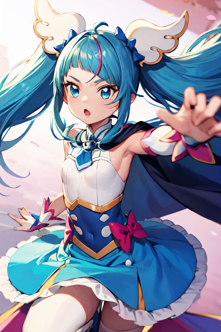 Sora Harewataru/ ソラ・ハレワタール - Cure Sky by Silrow on Tensor.Art