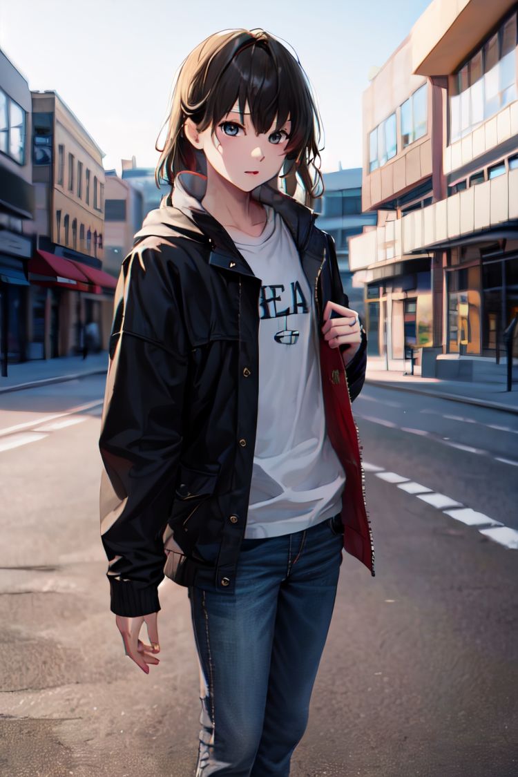Sekai Saionji/ 西園寺世界| School Days by Silrow on Tensor.Art